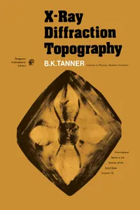 X-Ray Diffraction Topography_cover