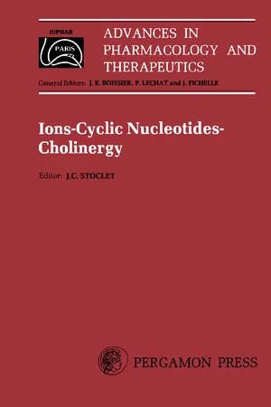 Ions-Cyclic Nucleotides-Cholinergy