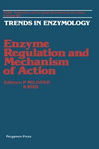 Enzyme Regulation and Mechanism of Action_cover