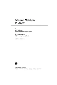 Extractive Metallurgy of Copper_cover