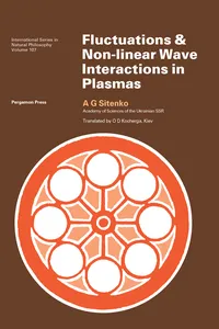 Fluctuations and Non-Linear Wave Interactions in Plasmas_cover