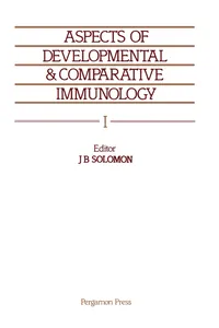 Aspects of Developmental and Comparative Immunology_cover