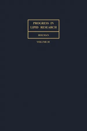 Progress in Lipid Research