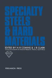 Specialty Steels and Hard Materials_cover