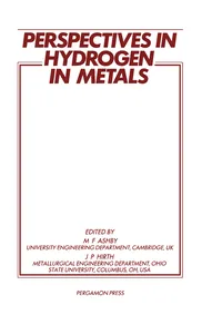 Perspectives in Hydrogen in Metals_cover