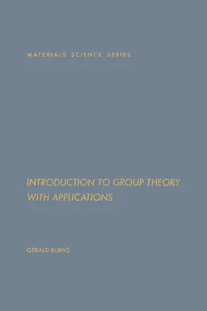 Introduction to Group Theory with Applications