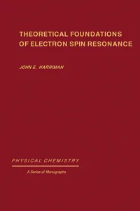 Theoretical Foundations of Electron Spin Resonance_cover