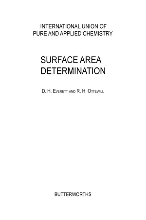 Surface Area Determination