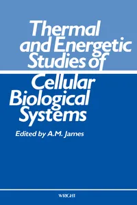 Thermal and Energetic Studies of Cellular Biological Systems_cover