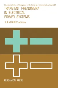 Transient Phenomena in Electrical Power Systems_cover