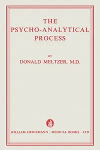 The Psycho-Analytical Process_cover