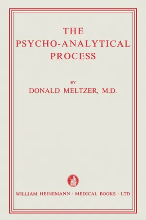 The Psycho-Analytical Process