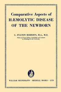 Comparative Aspects of Haemolytic Disease of the Newborn_cover