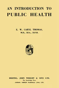 An Introduction to Public Health_cover