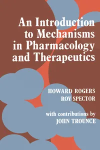 An Introduction to Mechanisms in Pharmacology and Therapeutics_cover