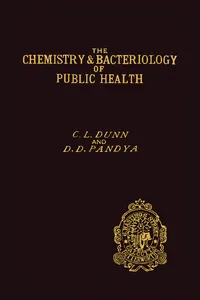 The Chemistry and Bacteriology of Public Health_cover