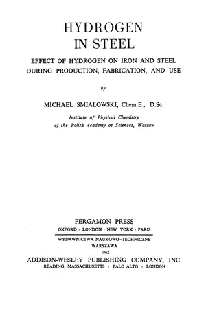 Hydrogen in Steel