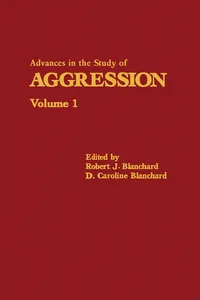 Advances in the Study of Aggression_cover