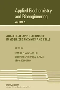 Analytical Applications of Immobilized Enzymes and Cells_cover