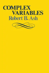 Complex Variables_cover