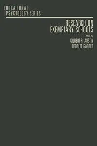 Research on Exemplary Schools_cover