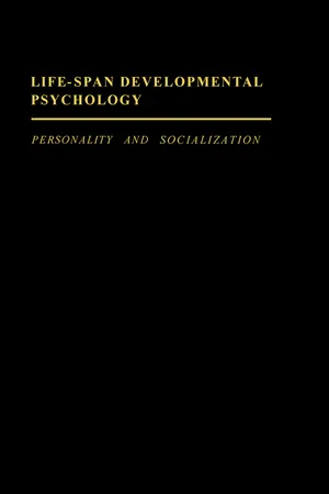 Life-Span Developmental Psychology