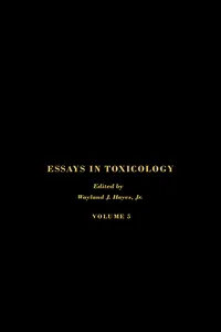 Essays in Toxicology_cover