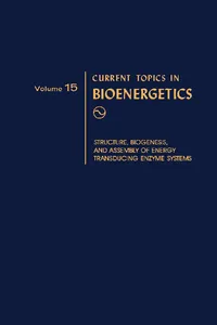 Current Topics in Bioenergetics_cover