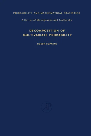 Decomposition of Multivariate Probabilities