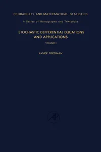 Stochastic Differential Equations and Applications_cover