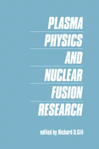 Plasma Physics and Nuclear Fusion Research_cover