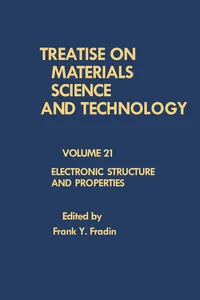 Electronic Structure and Properties_cover