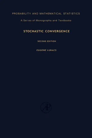 Stochastic Convergence