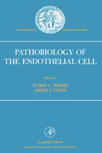 Pathobiology of the Endothelial Cell_cover