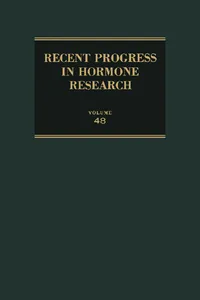 Recent Progress in Hormone Research_cover