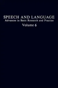 Speech and Language_cover