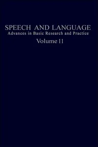 Speech and Language_cover