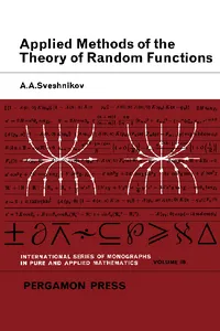 Applied Methods of the Theory of Random Functions_cover