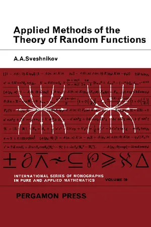 Applied Methods of the Theory of Random Functions