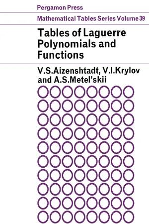 Tables of Laguerre Polynomials and Functions