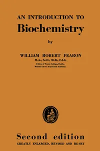 An Introduction to Biochemistry_cover