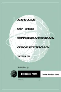 The Histories of the International Polar Years and the Inception and Development of the International Geophysical Year_cover