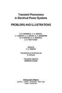 Transient Phenomena in Electrical Power Systems_cover