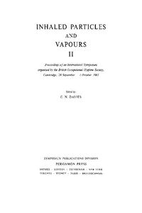 Inhaled Particles and Vapours_cover