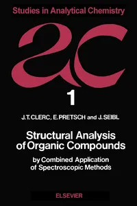 Structural Analysis of Organic Compounds by Combined Application of Spectroscopic Methods_cover