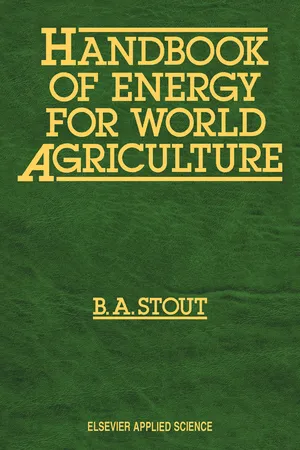 Handbook of Energy for World Agriculture