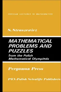 Mathematical Problems and Puzzles_cover