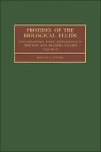 Protides of the Biological Fluids_cover