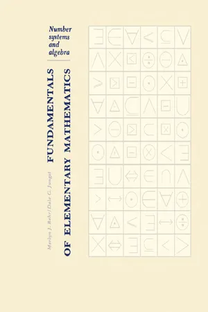 Fundamentals of Elementary Mathematics