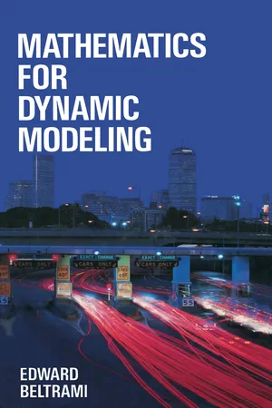 Mathematics for Dynamic Modeling